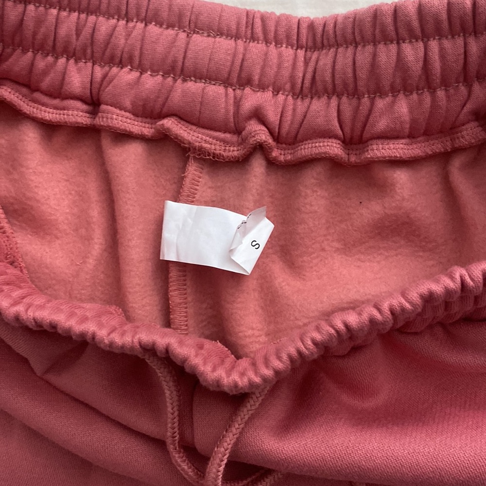 Pink Sweat Set - Shorts & Sweatshirt - Picture 3 of 3